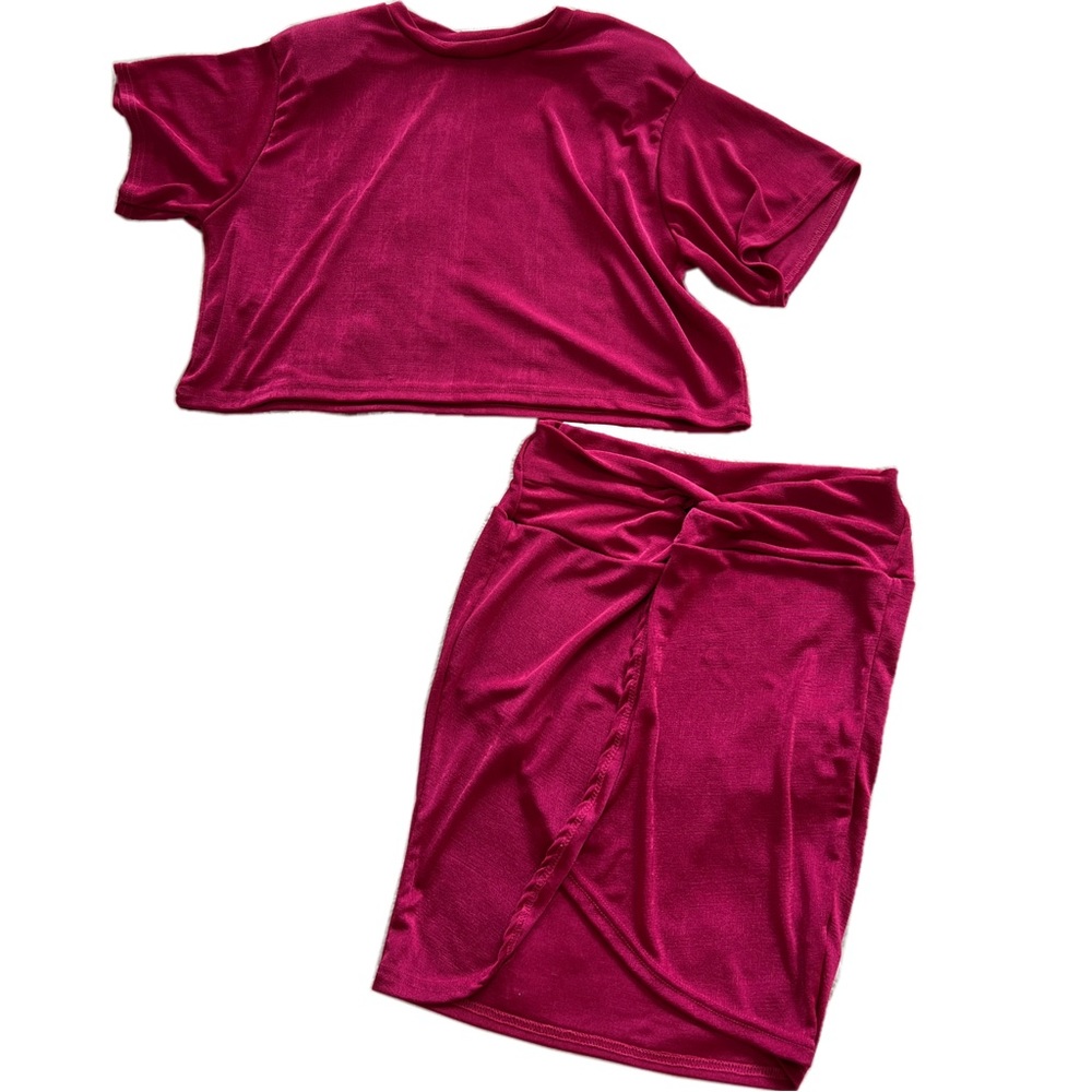 NastyGal Matching Top + Skirt Set